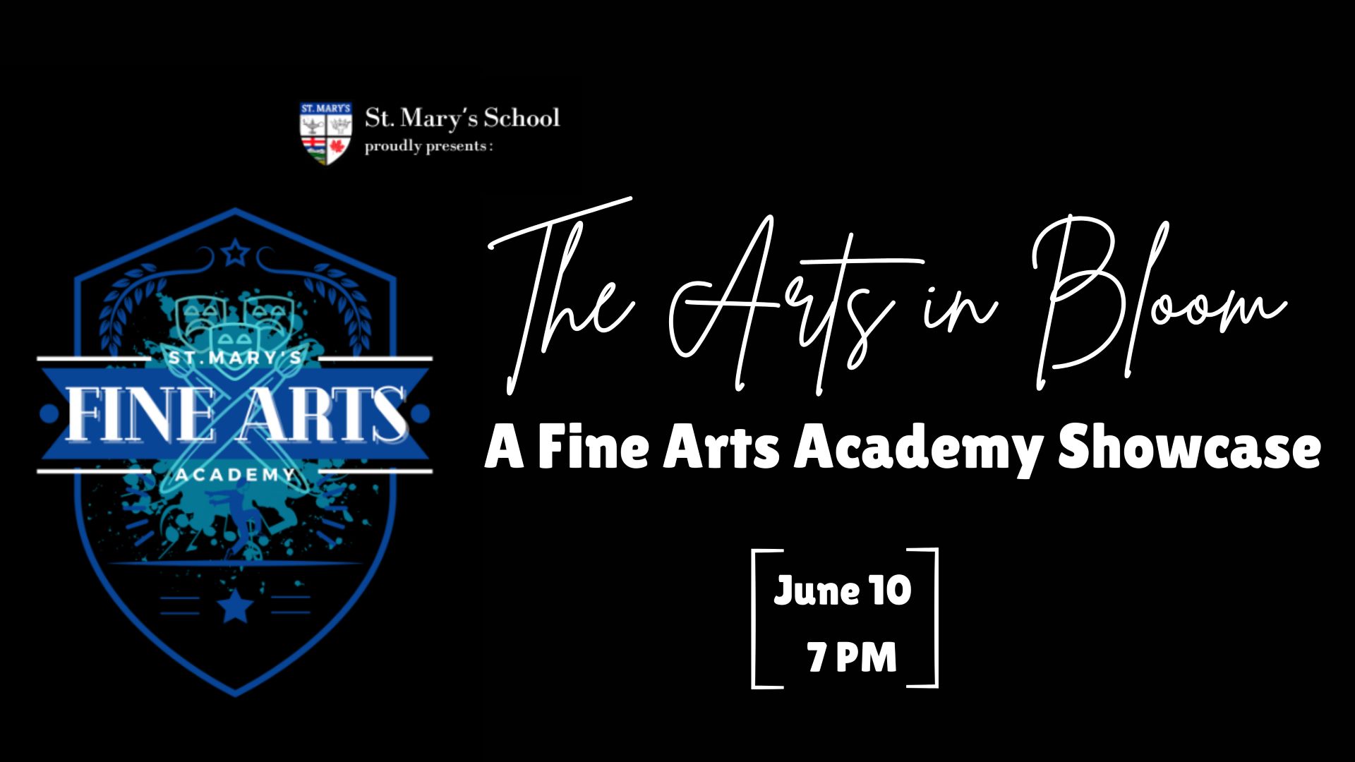 St Mary's School - The Arts in Bloom