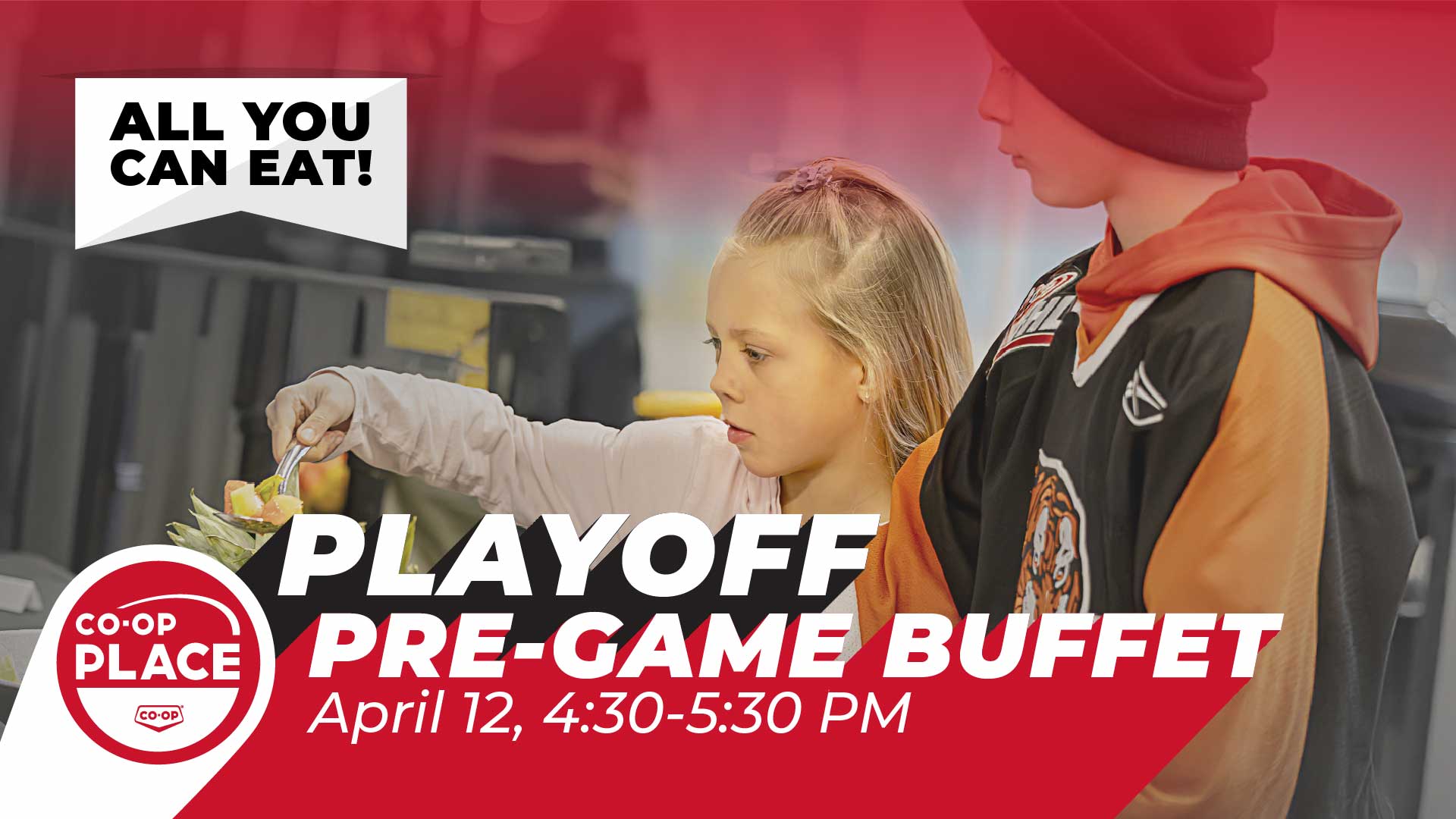 Co-op Place Pre-Game Buffet