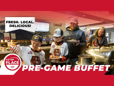 Co-op Place Pre-Game Buffet