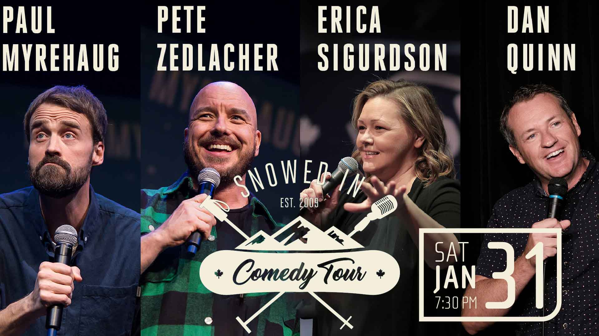 Snowed in Comedy Tour 2026