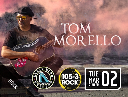 Tom Morello: A Night of Stories & Music